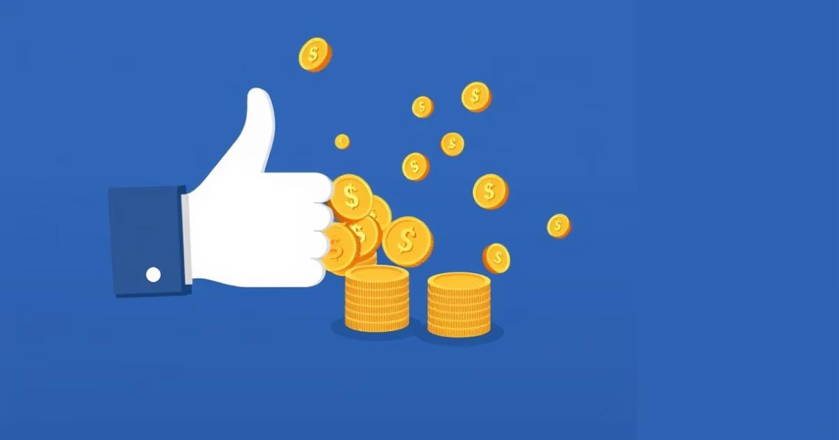 Ilustração sobre Ganhar Dinheiro no Facebook com Curtidas: Guia Completo - TrueNet Blog