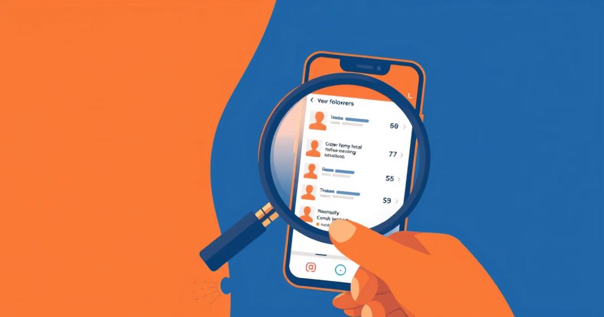 Ilustração sobre Como Descobrir Quem Parou de Te Seguir no Instagram (2026) - TrueNet Blog